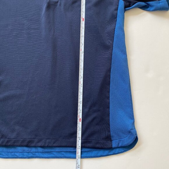 Uniqlo x Roger Federer x JW Anderson Mens Tennis Polo Shirt Blue Size M Dry-Ex - Picture 10 of 11